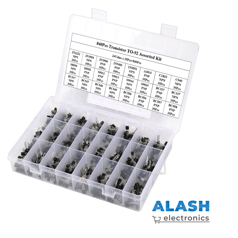 Расширенный комплект набор транзисторов (24 вида по 35 шт)