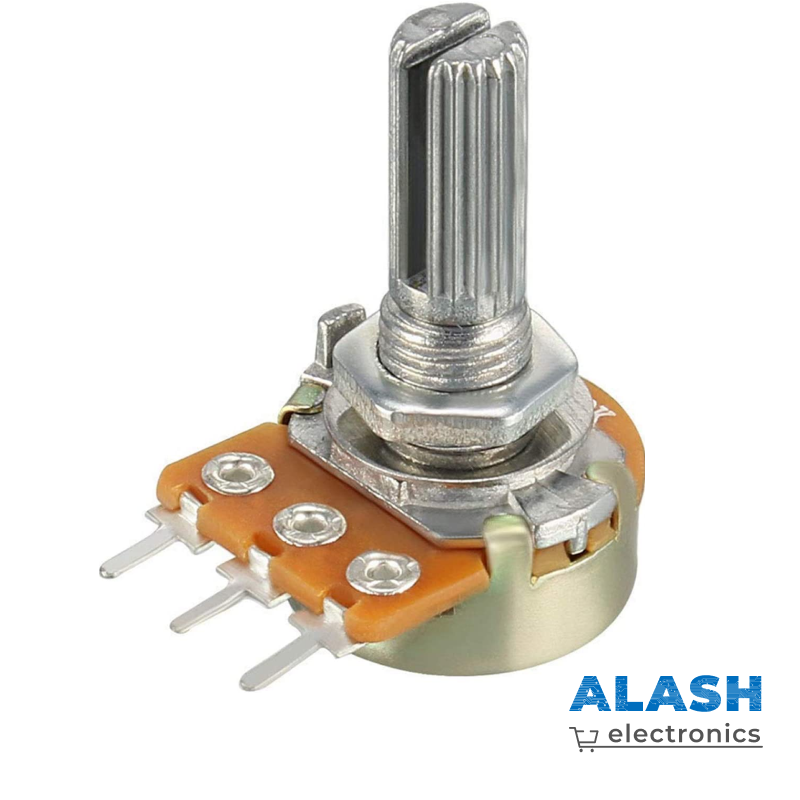 Резистор переменный (потенциометр) WH148 1K 2K 5K 10K 20K 50K 100K 250K 500K 1M Ohm КОм