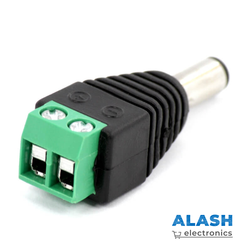 Штепсель питания 5.5 x 2.1 мм штекер