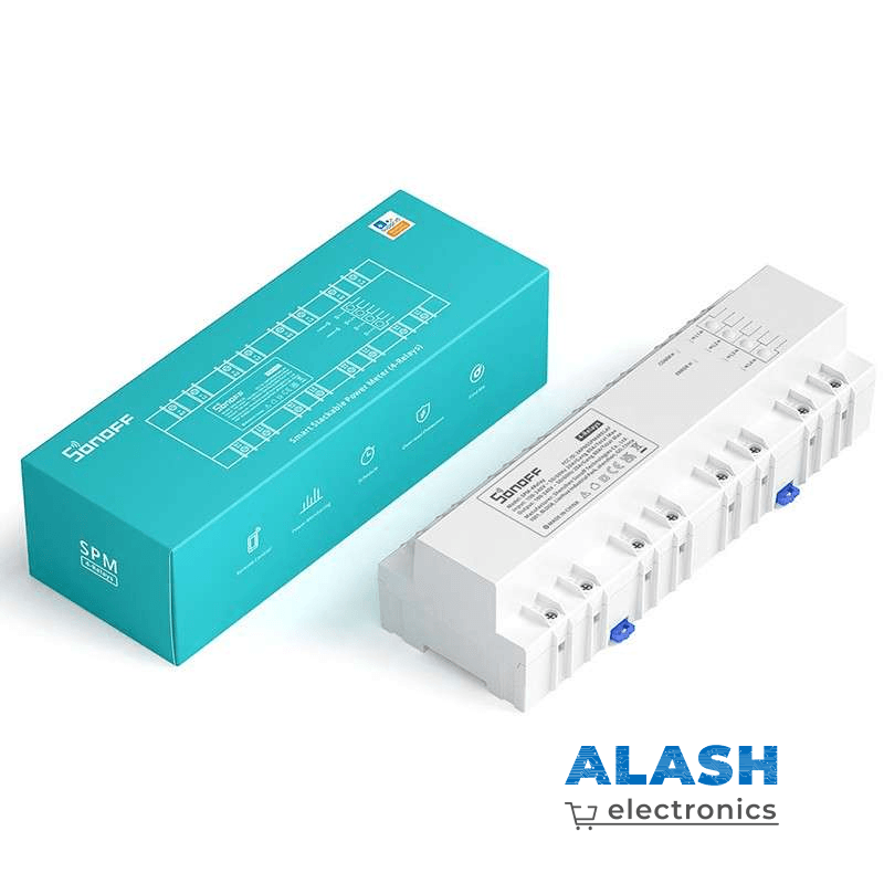 Sonoff SPM-4Relay Интеллектуальный стекируемый измеритель мощности