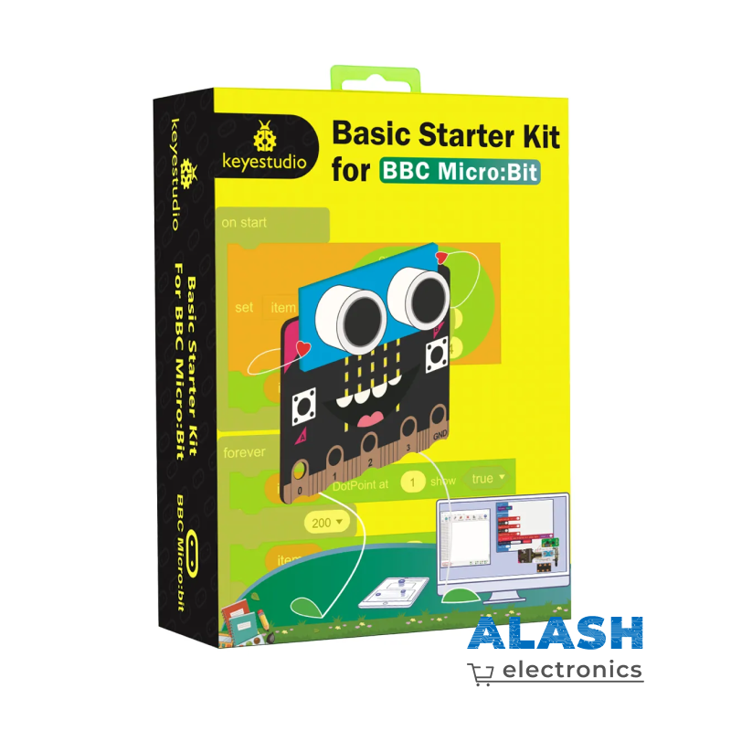 Стартовый комплект базового сенсорного модуля Keyestudio Micro bit Без платы Microbit