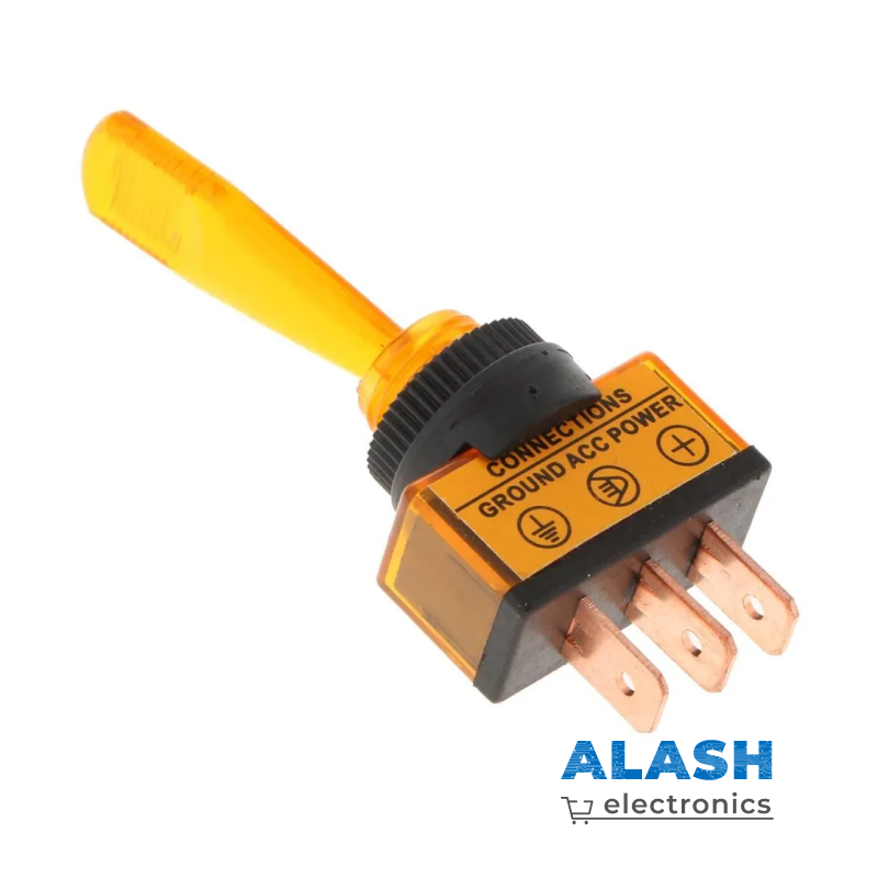 Сверхмощный кулисный тумблер (желтый, синий, зеленый, красный)