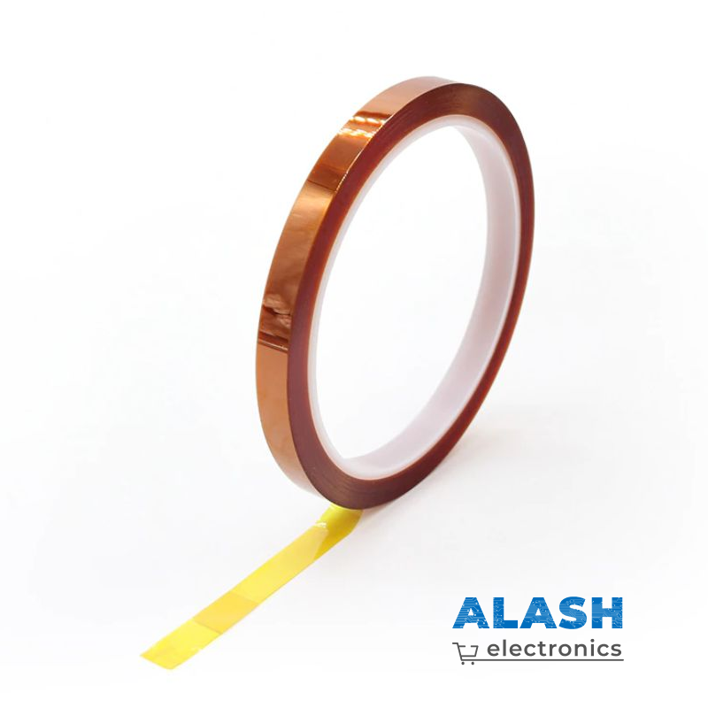 Теплоизоляционный скотч (каптоновая лента), 300°C, 33 м – 8 мм