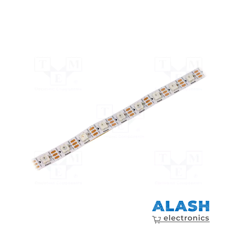 Цветная адресная LED лента RGB WS2812B (5 В, IP60, 60 св/м) – 5 метров