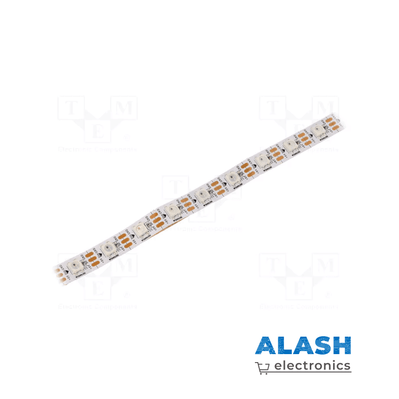 Цветная адресная LED лента RGB WS2812B (5 В, IP60, 60 св/м) – 5 метров