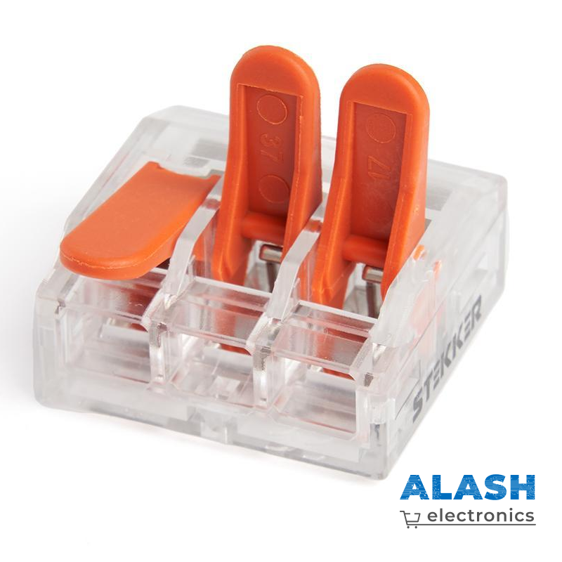 Универсальная компактная клемма WAGA copy, 3-проводная