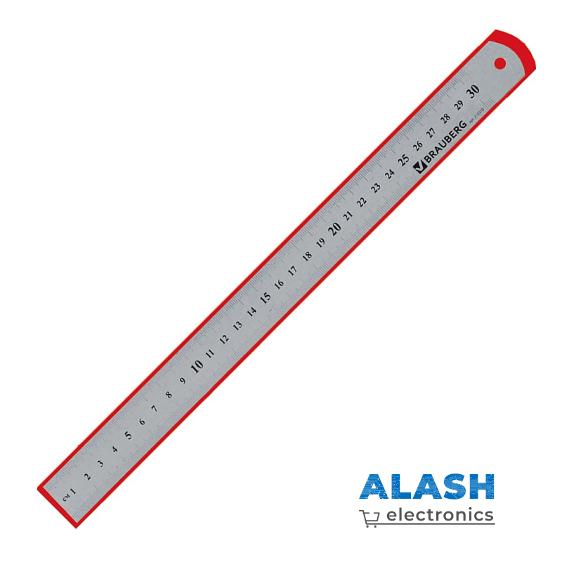 Железная линейка (30см)