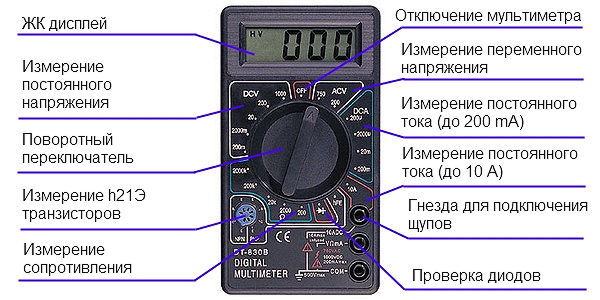 Инструкция DT-830B